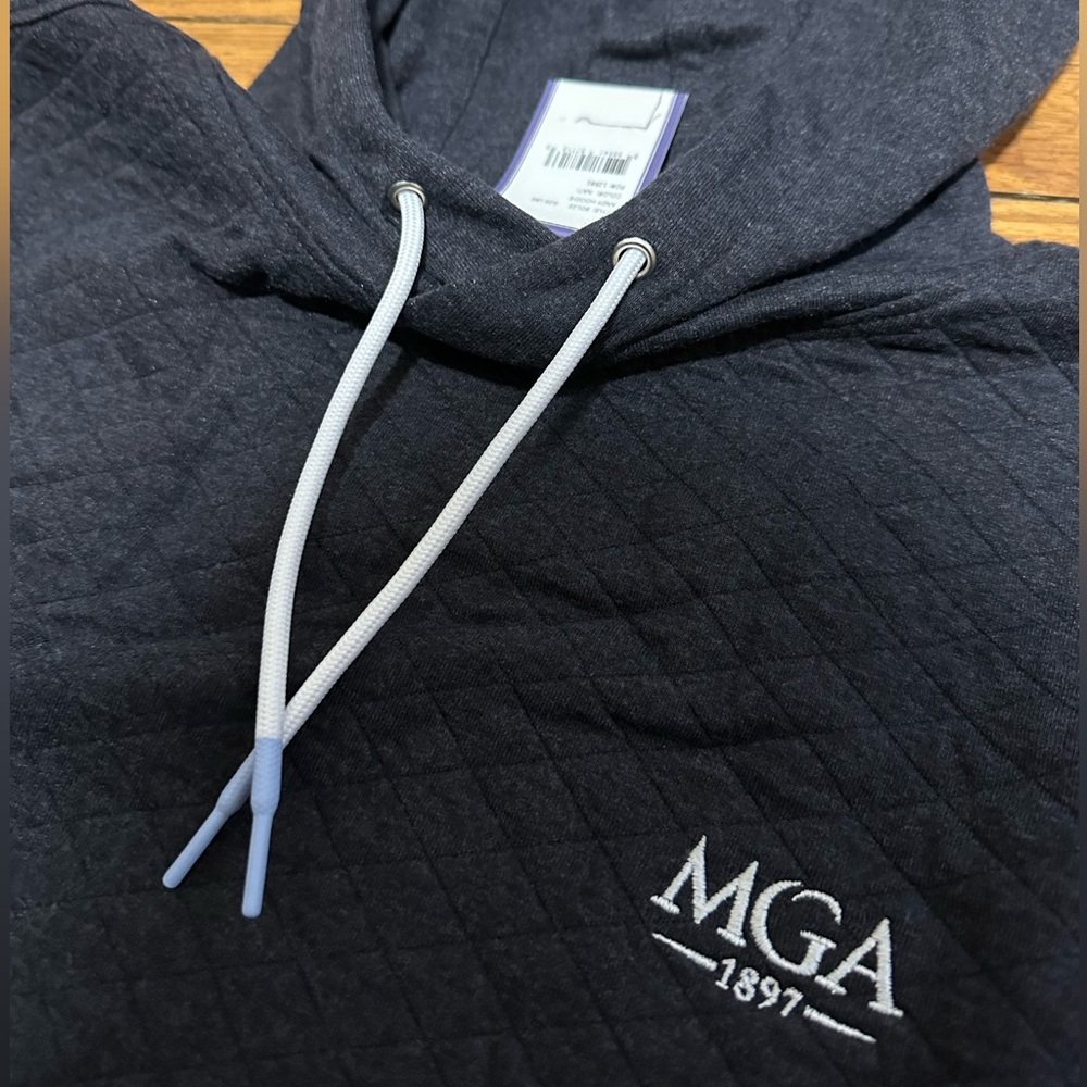 B Draddy Andy Quilted Hoodie - Nauti Navy Blue - MGA 1897 Metropolitan Golf (L) - Picture 2 of 8